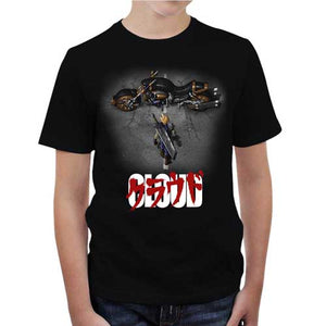 tshirt-enfant-cloud-x-akira-coton-bio-noir