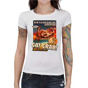 T-shirt Geekette - Cat Crab