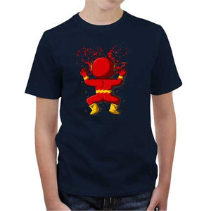 tshirt-enfant-flash-crash-coton-bio-bleu-nuit