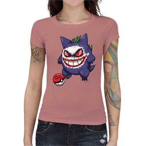 tshirt-femme-gengar-coton-bio-petal-rose