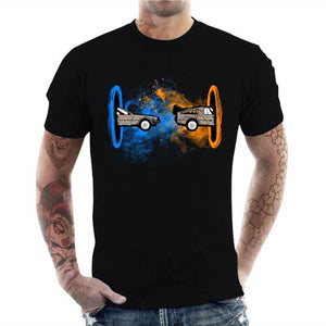 tshirt-homme-back-to-the-portal-coton-bio-noir
