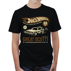 T-shirt Enfant Geek - Doc's Wheel
