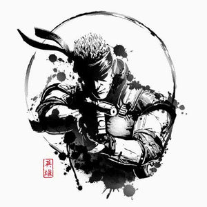 tshirt-metal-gear-solid-le-heros-legendaire-coton-bio-blanc