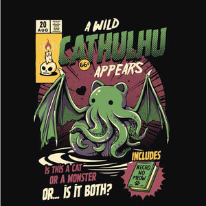 tshirt-cathulhu-lovercraft-version-kawaii-coton-bio-noir