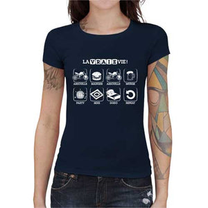 tshirt-femme-la-vraie-vie-coton-bio-bleu-nuit