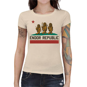 T-shirt Geekette - Republic of Endor