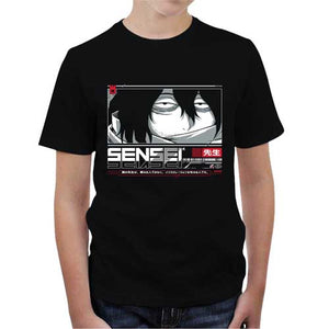 tshirt-enfant-shota-sensei-le-regard-du-maitre-coton-bio-noir