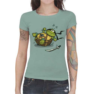 tshirt-femme-turtle-loser-coton-bio-jade