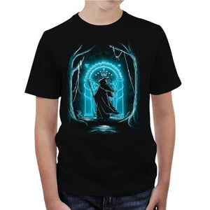 tshirt-enfant-speak-friend-lenigme-de-gandalf-coton-bio-noir