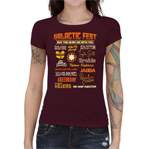 T-shirt Geekette - Galactic Fest