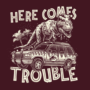 Tshirt Here comes trouble