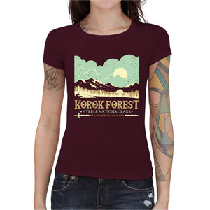 T-shirt Geekette - Korok National Park