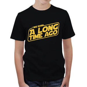 T-shirt Enfant Geek - I was Born a Long Time Ago