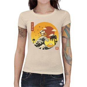 T-shirt Geekette - Beagle Snoopy