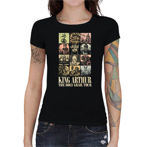 T-shirt Geekette - King Arthur - The Holy Grail Tour