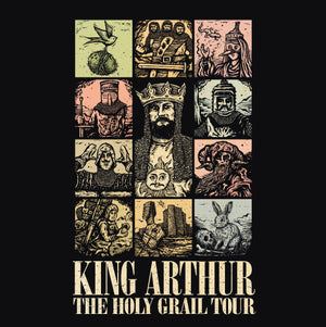 Tshirt King Arthur - The Holy Grail Tour