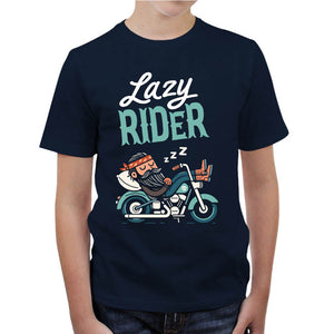T-shirt Enfant Geek - Lazy Rider