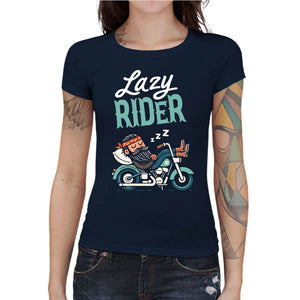 T-shirt Geekette - Lazy Rider