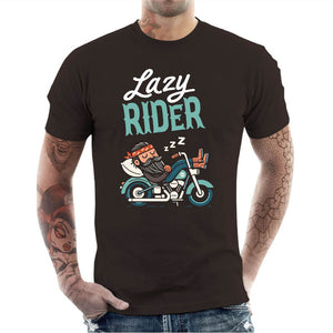 T-shirt Geek Homme - Lazy Rider