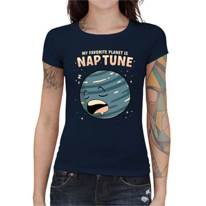 T-shirt Geekette - Naptune