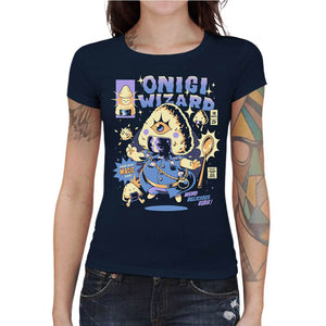 T-shirt Geekette - Onigi Wizard