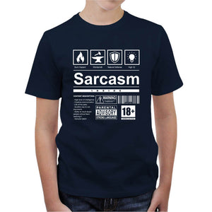 T-shirt Enfant Geek - Sarcasm
