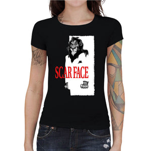 T-shirt Geekette - Scar Face