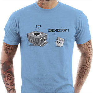 T-shirt Geek Homme - Serre-moi fort !