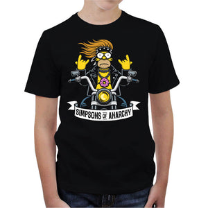 T-shirt Enfant Geek - SIMPSONS OF ANARCHY