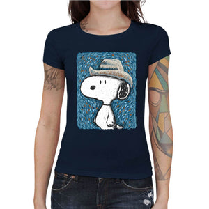 T-shirt Geekette - Snoop Van Dog