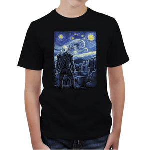 T-shirt Enfant Geek - Starry Witcher