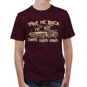 T-shirt Enfant Geek - Take me back