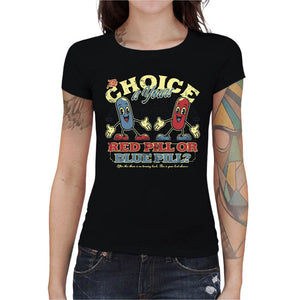 T-shirt Geekette - The choice is yours