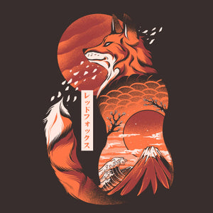 Tshirt Japanese Fox