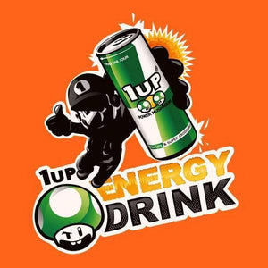 1up Energy Drink - Couleur Orange