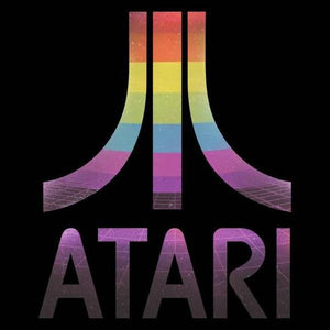 ATARI logo vintage - Couleur Noir