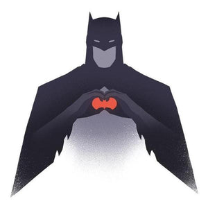 Batman Love - Couleur Blanc