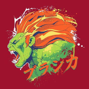 Blanka - Street Fighter - Couleur Rouge Tango