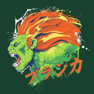 Blanka - Street Fighter - Couleur Vert Bouteille