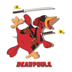 DeadPoule - Deadpool - Couleur Blanc