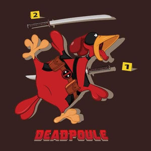 DeadPoule - Deadpool - Couleur Chocolat
