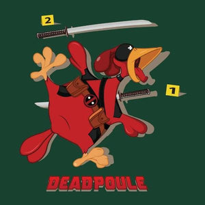 DeadPoule - Deadpool - Couleur Vert Bouteille