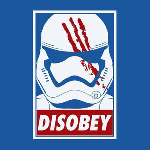 Disobey – Tshirt Stormtrooper - Couleur Bleu Royal