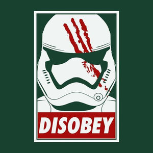 Disobey – Tshirt Stormtrooper - Couleur Vert Bouteille