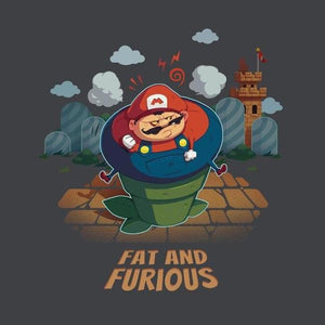 Fat and Furious - Mario - Couleur Gris Foncé