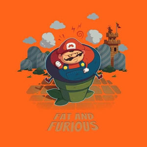 Fat and Furious - Mario - Couleur Orange
