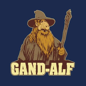 Gandalf - T shirt Alf - Couleur Bleu Nuit