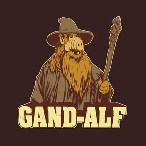 Gandalf - T shirt Alf - Couleur Chocolat