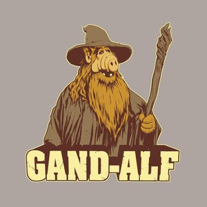 Gandalf - T shirt Alf - Couleur Gris Clair