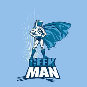 Geek man - Couleur Ciel